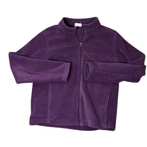 Y2K Bass Pro Shops Full Zip Fleece Jacket Purple XL